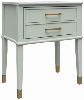 loft24 Beistelltisch Westerleigh, Beistellschrank, Nachttisch, Nachtschrank mit Schublade, Breite 60 cm