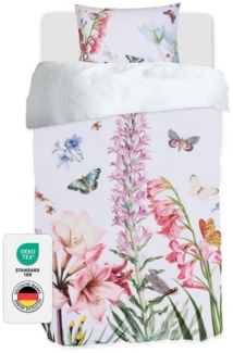 jilda-tex Bettwäsche Premium Luxus Satin-Bettwäsche