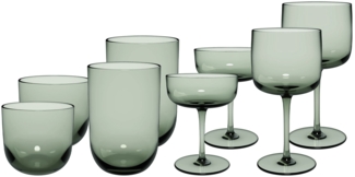 like. by Villeroy & Boch Like Glass Gläser Set 8-teilig Sage - DS
