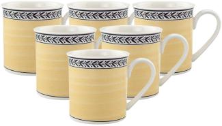 Villeroy & Boch Audun Fleur Kaffeebecher 300 ml 6er Set - DS