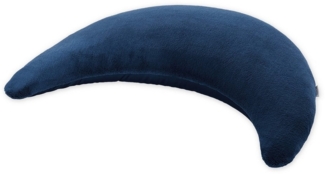 Theraline Plüschmondbezug Bezug für Mondkissen 140x27 cm Dunkelblau