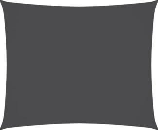 vidaXL Sonnensegel Oxford-Gewebe Rechteckig 4x5 m Anthrazit 135106
