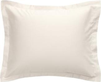 Gant Home Kopfkissenbezug mit Reißverschluss Sateen White Sand (80x80cm) 851029301-100-80x80