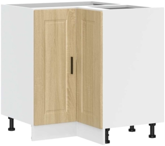 vidaXL Küchen-Eckunterschrank Porto Sonoma-Eiche Holzwerkstoff 853990