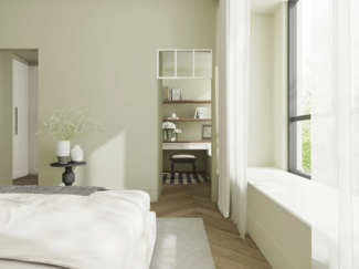 Vente-unique - Atelier-Oberlicht - thermolackiertes Aluminium - Weiß - 73 x 40 cm - BAYVIEW