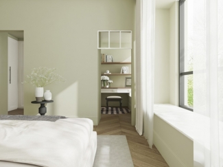 Vente-unique - Atelier-Oberlicht - thermolackiertes Aluminium - Weiß - 73 x 40 cm - BAYVIEW