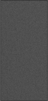 vidaXL Fußmatte Anthrazit und Schwarz 120x250 cm Polyamid und PVC 4100721