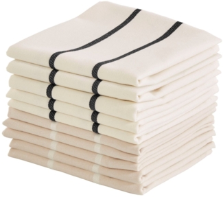 LeGer Home by Lena Gercke Geschirrtuch Anisha, aus 100% Baumwolle, (Set, 10-tlg), in zwei unterschiedlichen Farben, Maße je Tuch ca. 50x70 cm