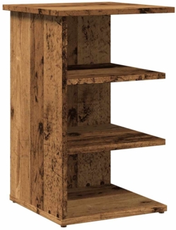 vidaXL Sideboard Altholz-Optik 35x35x55 cm Holzwerkstoff 856490