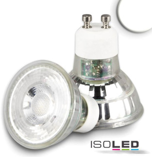 ISOLED GU10 LED Strahler 5W, 45°, prismatisch, neutralweiß, CRI90