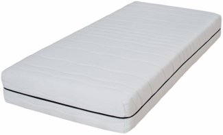 Roll-Matratze Easydream KFS 3000 140 x 200 cm H2 / H3 / P1480 Comfortpur , Weiß , 140 x 25 x 200 cm