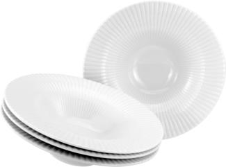 Allegra Weiss, Gourmetteller 30.5 cm 4-tlg (mo)