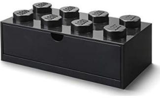 Room Copenhagen LEGO Desk Drawer 8 storage box (black knobs)