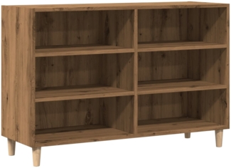 vidaXL Sideboard Artisan-Eiche 103,5x35x70 cm Holzwerkstoff 856451