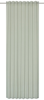 ELBERSDRUCKE Vorhang Vorhang mit verdeckten Schlaufen Pure mint 255x140cm transparent (1 St), transparent