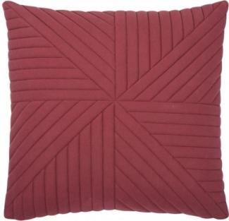 PAD Kissenhülle Lunor Bordeaux Rot (50x50cm) 10127