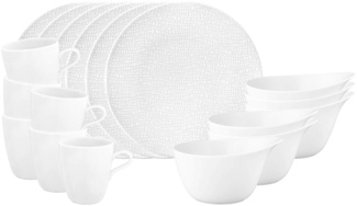 Seltmann Weiden Life Fashion Frühstücks-Set 18-teilig - Luxury White