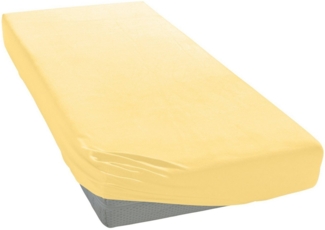 my home Spannbettlaken PHYSALIS, Jersey, Gummizug: rundum, (1 Stück), 100% Baumwolle, Matratzen bis 18 cm Höhe, Bettlaken, Spannbetttuch