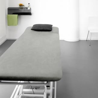 Traumschlaf Frottee Massageliegenbezug Therapieliegenbezug|65x185x10 cm| grau