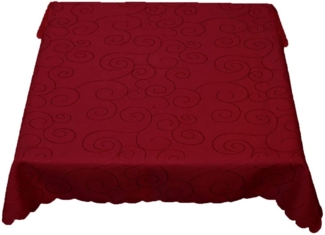 texpot Tischdecke Ranken Schnörkel glänzend bügelfrei fleckabweisend (1-tlg)
