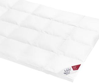 Schlafstil Daunendecke D400 extra warm, 90% Daunen, 10% Federn|155x220 cm