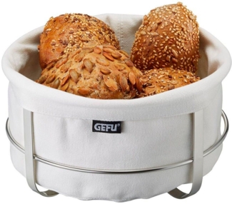 Gefu Brunch Brotkorb rund weiß