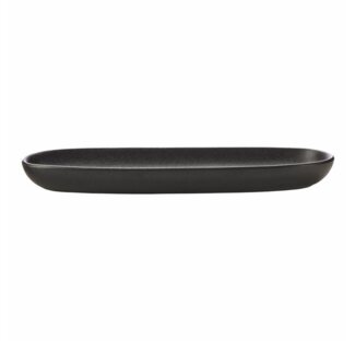 Maxwell & Williams AX0302 CAVIAR BLACK Platte 30 x 9 cm, Premium-Keramik