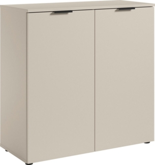HBZ Sideboard Linz Kommode, BxHxT 90 x 90 x 40 cm (1 St), Breite 90cm,Lip-Griff,Melaminbeschichtung