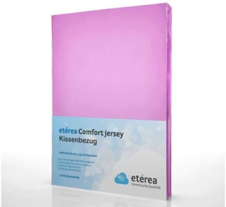 etérea Himmlische Qualität Kissenbezüge etérea Comfort Jersey Kissenbezug Doppelpack, (2 Stück)