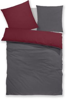 OTTO home Bettwäsche Desner2, Microfaser, 3 teilig, Premium Qualität, sehr weich, uni, ab 135x200 cm