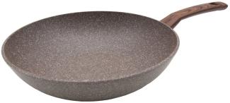 Steuber Wok STONEWOOD, Wok Ø 30 cm für öl- und fettfreies Braten