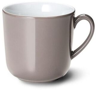 Dibbern Solid Color kiesel Becher mit Henkel 0,32 l