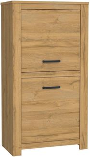 Highboard >HAVANNA< 2 Türen, in Alteiche Dekor - 77x143,7x42,2cm (BxHxT)