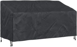 vidaXL Abdeckung für Gartenbank 185 x 85 x 65 / 94 cm 210D Oxford Stoff 4105954