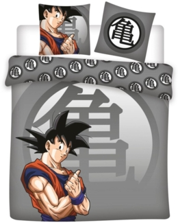 Dragon Ball Z Bettbezug Set Polycotton 240x220 cm + 2 Kissen 65x65 cm
