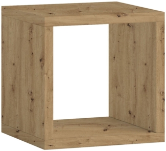 Raumteiler Stine / Style, Holzwerkstoff, Holzfarben, 41 x 41 x 38 cm