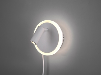 Trio Jordan Wandleuchte 5W, Weiß matt (229210231)