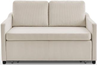 Atlantic Home Collection Schlafsofa Anella, Creme, Breite X Tiefe X Höhe: 93 x 134 x 85 cm