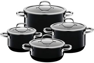 Silit Passion Black Topfset Induktion 4-teilig