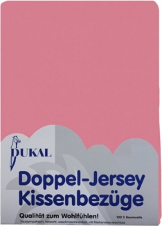 DUKAL Kissenbezüge aus hochwertigem Doppel-Jersey, 100% Baumwolle, (1 Stück), 40x40 cm, mit Reißverschluss, Made in Germany