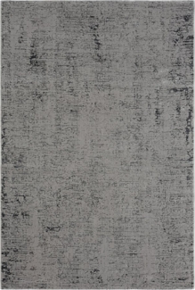 Vimoda Teppich Teppich Wohnzimmer Kurzflor Palmen Muster Glänzendes Garn, Rechteckig, Premium Teppich Schlafzimmer Blumen Lurex in Beige Grau