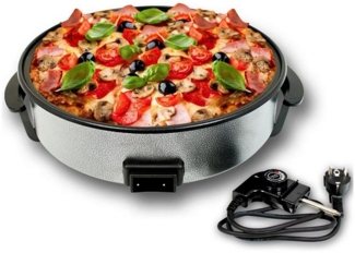 Mulex Elektrische Multipfanne Mulex-36/7, 1500 W, Elektrische Pfanne von Mulex für köstliche Mahlzeiten 36 cm