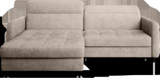 Gomsi, Ecksofa, Eckcouch, Beige