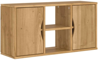 vidaXL TV-Schrank ODDA 79x24x40 cm Massivholz Kiefer 4103603