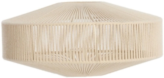 Light & Living Lampenschirm BILJANA, Ø 43 cm, Creme, Baumwolle, Eisen, ohne Lampenfuß