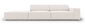 Micadoni 3-Sitzer Sofa Jodie Light Beige