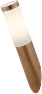 Außenwandleuchte Wandleuchte Outdoor Aussen Außenlampe Wand Holzoptik 3157W