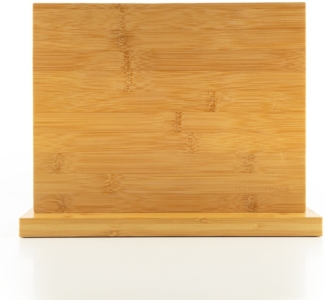 Hanseküche Magnet-Messerblock Messerblock magnetisch aus Akazien- oder Bambusholz (1tlg), Stabiler Stand mit Gummiknöpfen