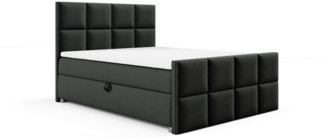 Best for Home Boxspringbett mit Bettkasten Trinity K 2 Lux inkl. 7 cm Topper (140x200 160x200 180x200 200x200 cm), Verschiedene Liefermöglichkeiten, TOP Preis-Leistungs-Verhältnis