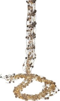 AM Design LED-Lichterkette Weihnachtsdeko aussen, 700-flammig, 5m Anlaufkabel